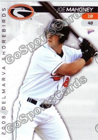 2008 Delmarva Shorebirds Joe Mahoney