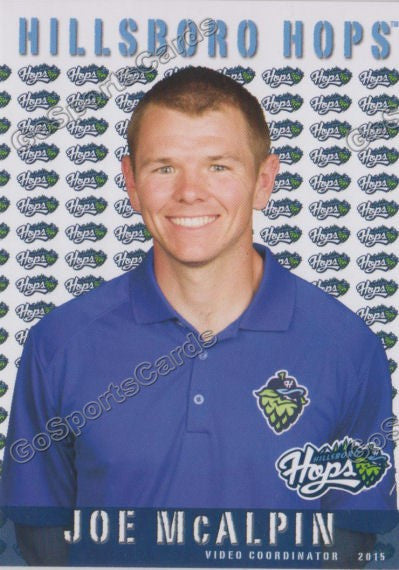 2015 Hillsboro Hops Joe McAlpin