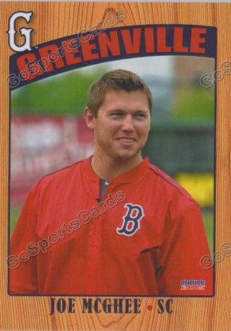 2017 Greenville Drive 2015 ReIssue Joe McGhee
