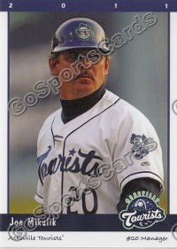 2011 Asheville Tourists Joe Mikulik