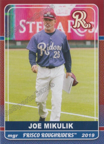 2019 Frisco RoughRiders Joe Mikulik