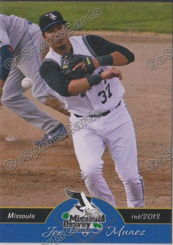 2013 Missoula Osprey Jose Joe Munoz