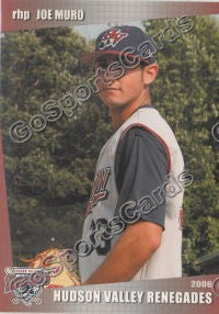 2006 Hudson Valley Renegades Joe Muro