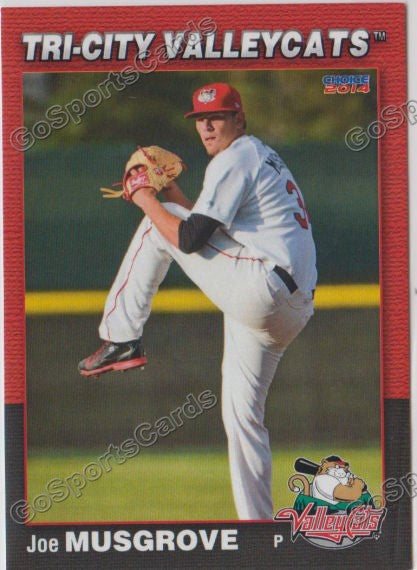 2014 Tri City ValleyCats Joe Musgrove