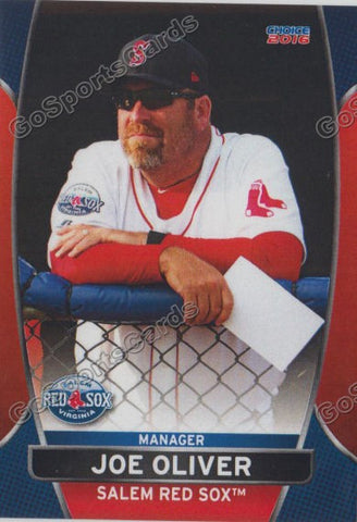2016 Salem Red Sox Joe Oliver