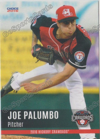 2016 Hickory Crawdads 2nd Joe Palumbo