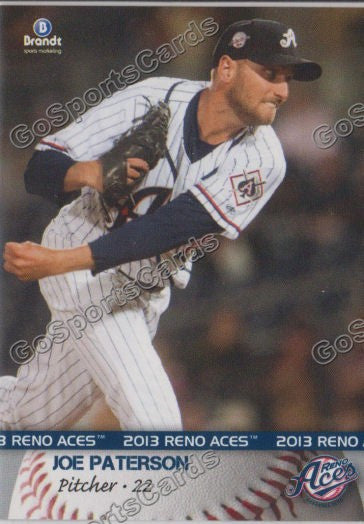 2013 Reno Aces Joe Paterson