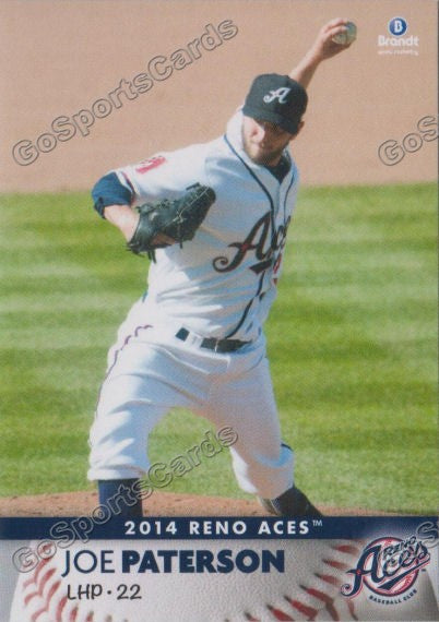 2014 Reno Aces Joe Paterson