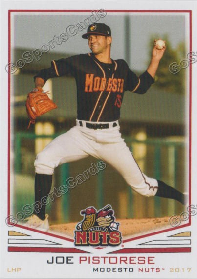 2017 Modesto Nuts Joe Pistorese