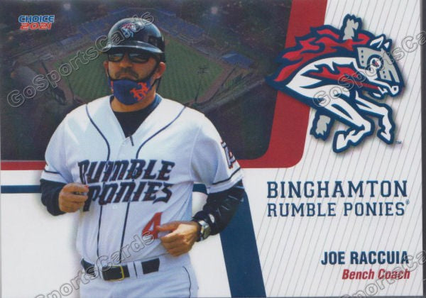 2021 Binghamton Rumble Ponies Joe Raccuia – Go Sports Cards