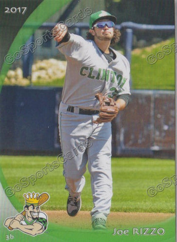 2017 Clinton LumberKings Joe Rizzo