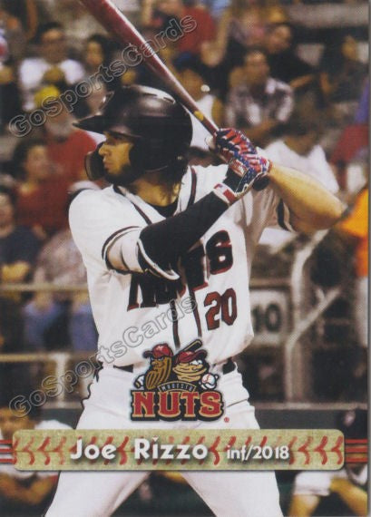 2018 Modesto Nuts Joe Rizzo