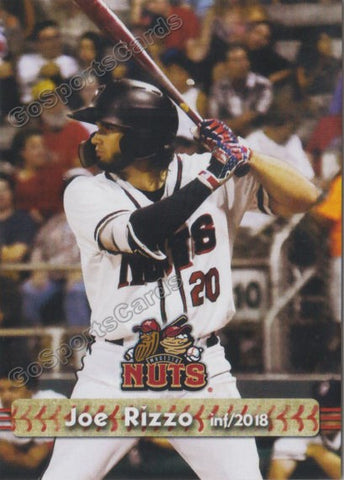 2018 Modesto Nuts Joe Rizzo