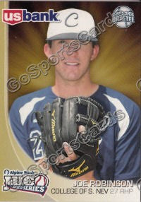 2011 JUCO World Series 2010 Draftee Joe Robinson