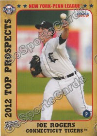 2012 New York Penn League Top Prospects NYPL Joe Rogers