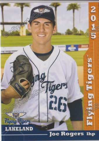 2015 Lakeland Flying Tigers Joe Rogers