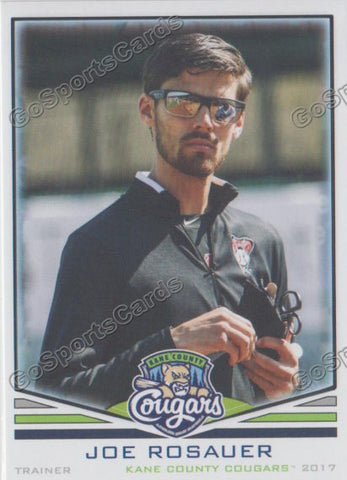 2017 Kane County Cougars Joe Rosauer