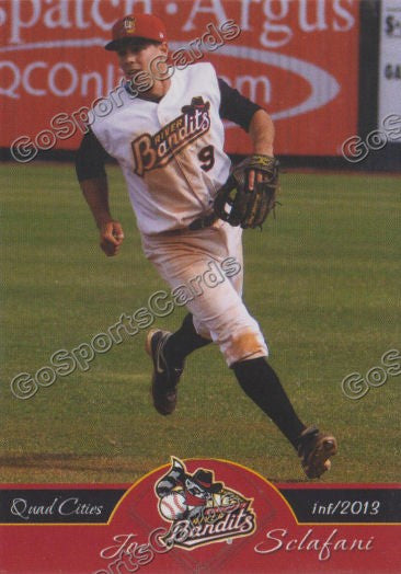 2013 Quad Cities River Bandits Joe Sclafani