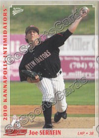2010 Kannapolis Intimidators Joe Serafin