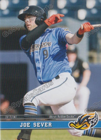 2017 Akron RubberDucks Joe Sever