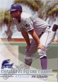 2010 Charlotte Stone Crabs Joe Szekely