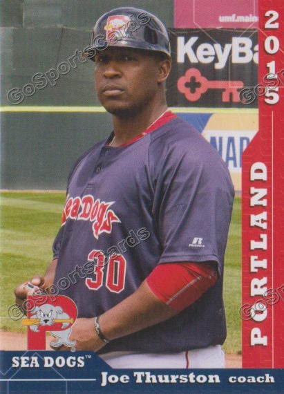 2015 Portland Sea Dogs Joe Thurston