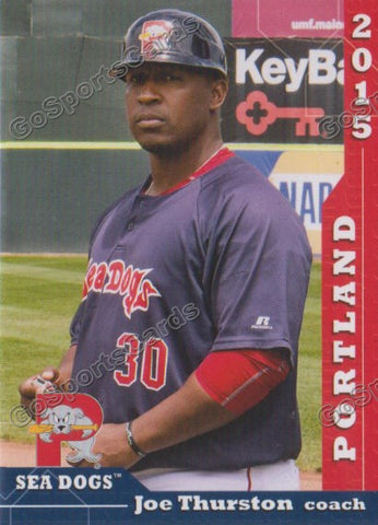 2015 Portland Sea Dogs Joe Thurston