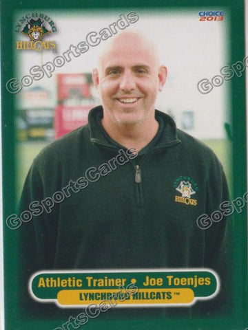 2013 Lynchburg Hillcats Joe Toenjes