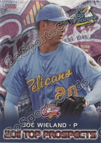 2011 Carolina League Top Prospects Joe Wieland