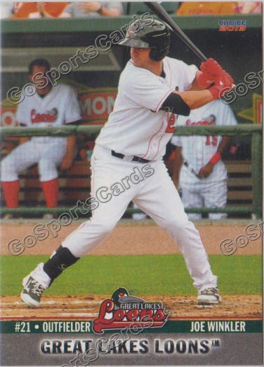 2013 Great Lakes Loons Joe Winker Winkler