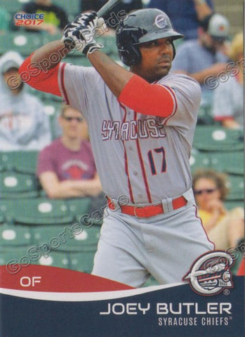 2017 Syracuse Chiefs Joey Butler