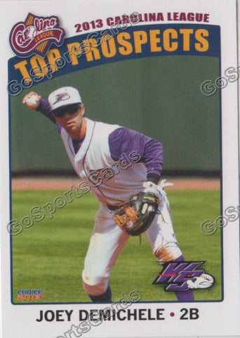 2013 Carolina League Top Prospect Joey Demichele
