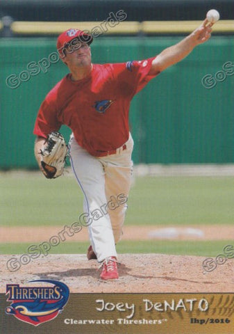 2016 Clearwater Threshers Joey DeNato
