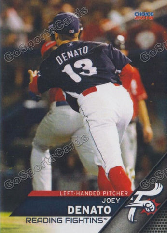 2016 Reading Fightin Phils Playoffs Joey Denato