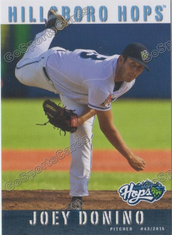 2015 Hillsboro Hops Joey Donino