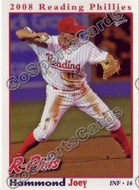 2008 Reading Phillies Joey Hammond