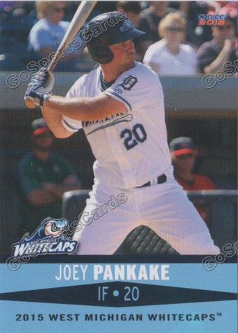 2015 West Michigan Whitecaps Joey Pankake