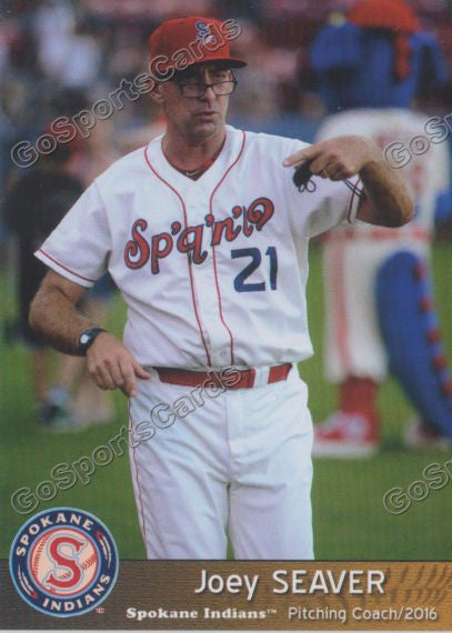 2016 Spokane Indians Joey Seaver