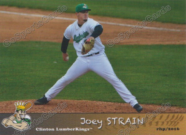 2016 Clinton LumberKings Joey Strain