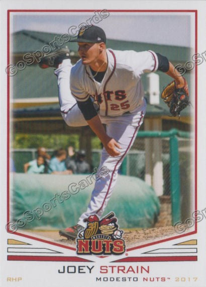 2017 Modesto Nuts Joey Strain