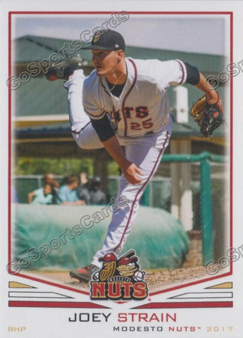 2017 Modesto Nuts Joey Strain