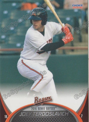 2016 Bowie Baysox Joey Terdoslavich