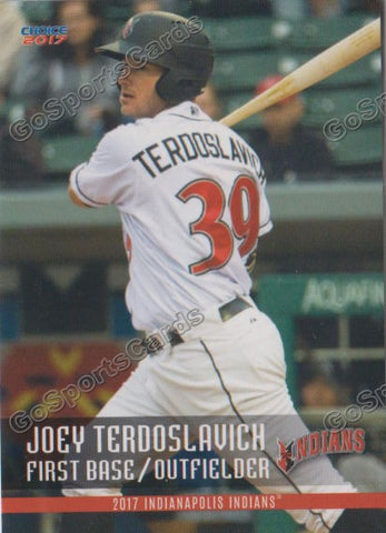 2017 Indianapolis Indians Joey Terdoslavich