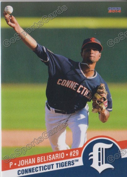 2014 Connecticut Tigers Johan Belisario