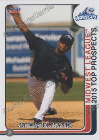 2015 MidWest League Top Prospect Johan Belisario