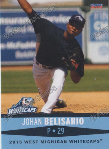 2015 West Michigan Whitecaps Johan Belisario