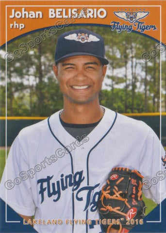 2016 Lakeland Flying Tigers Johan Belisario
