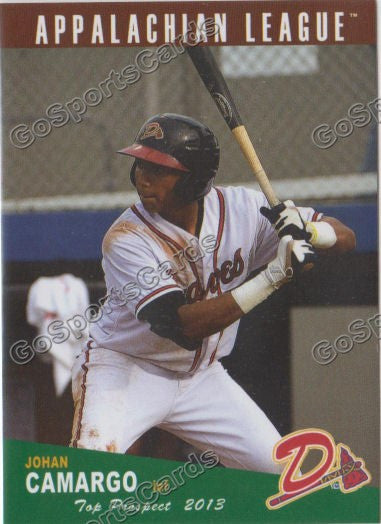 2013 Appalachian League Top Prospect Johan Camargo