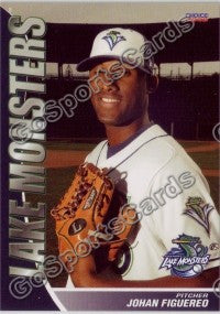 2009 Vermont Lake Monsters Johan Figuereo
