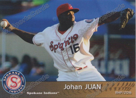 2016 Spokane Indians Johan Juan